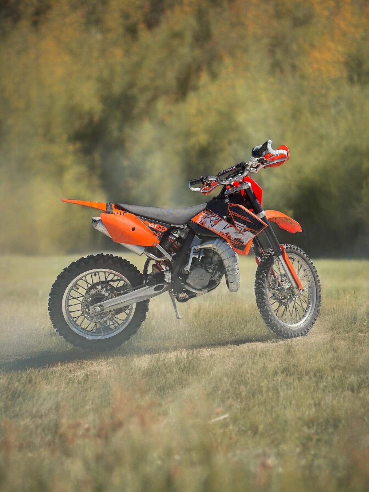 2009 KTM 105 XC WITH RECLUSE CLUTCH. RARE FIND.  